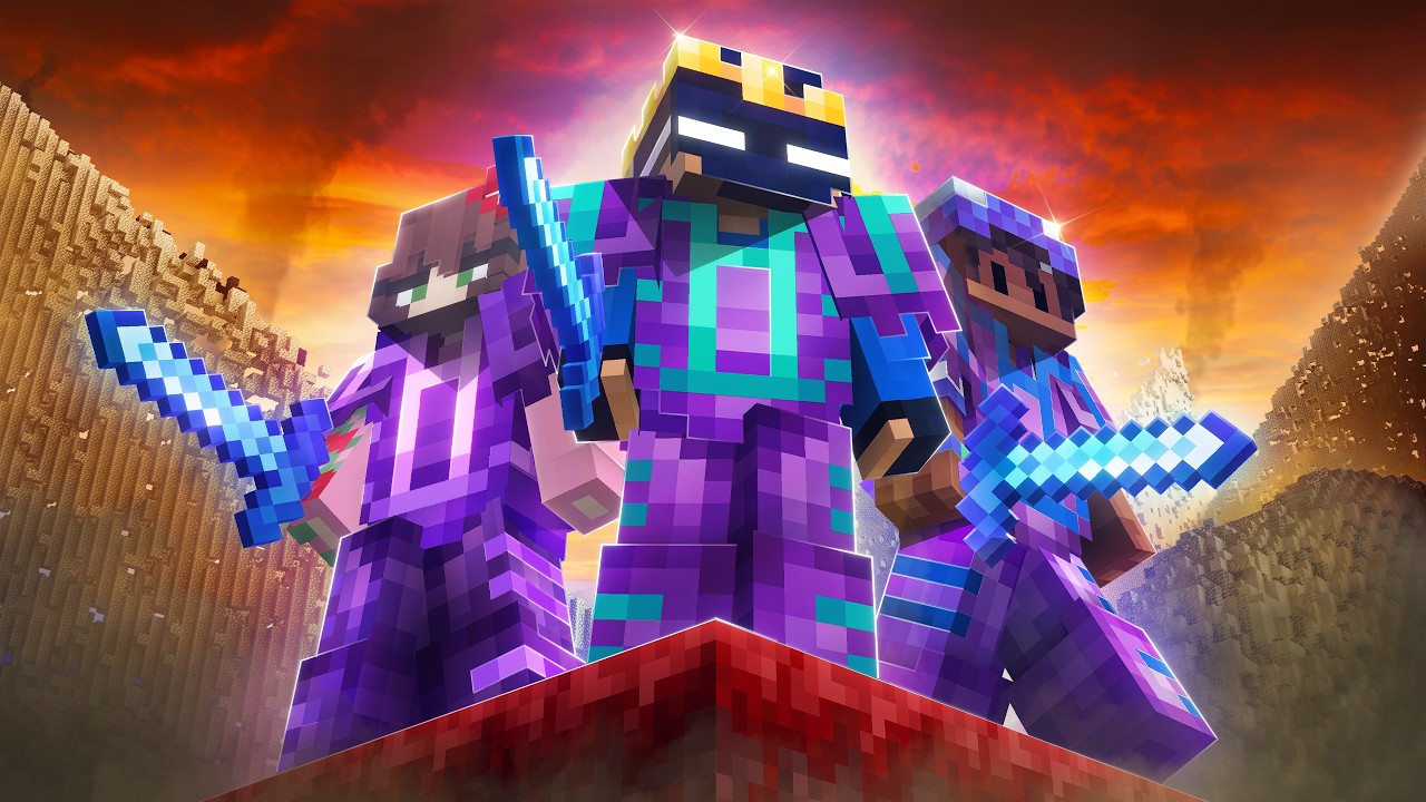 Minecraft's Strongest Team VS Anarchy Server