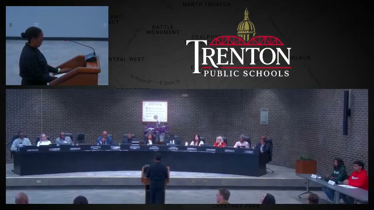 Trenton Board of Education Meeting - 11/17/2025