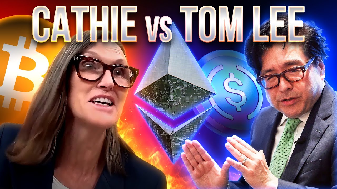 Кэти Вуд против Тома Ли🔥Мега-суперцикл Ethereum🚀
