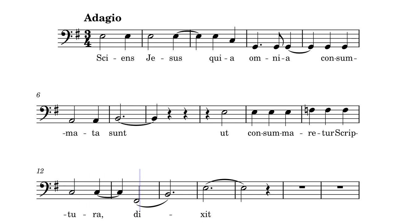 video score 7 paraules de crist civil 6 bass teixivaradero