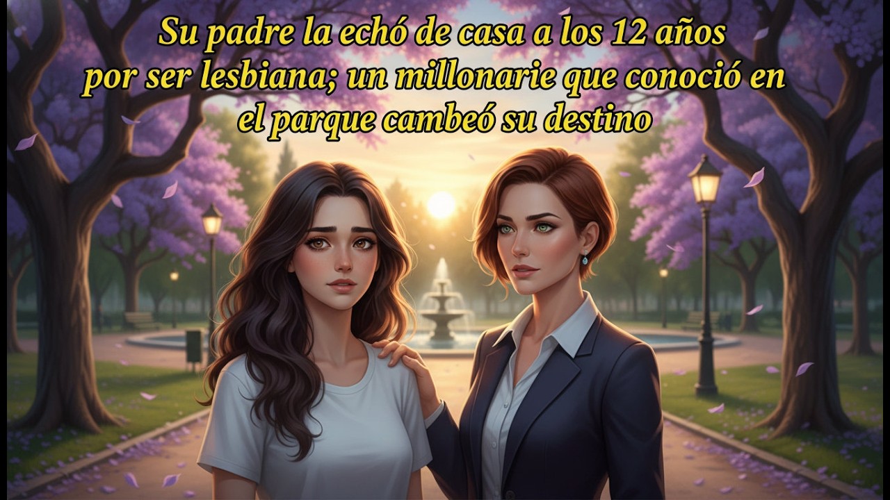 Su padre la echó de casa a los 12 años por ser lesbiana; un millonario que conoció en el parque