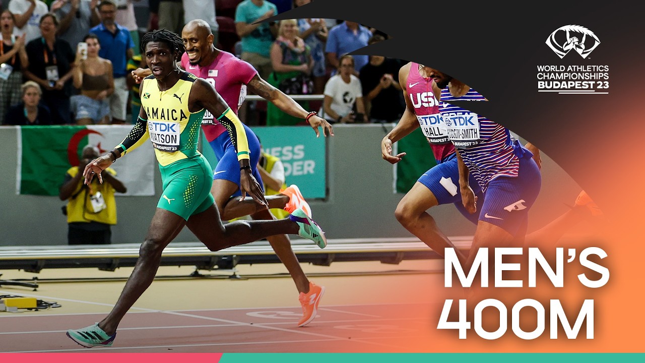 Men's 400m Final | World Athletics Championships Budapest 2023
