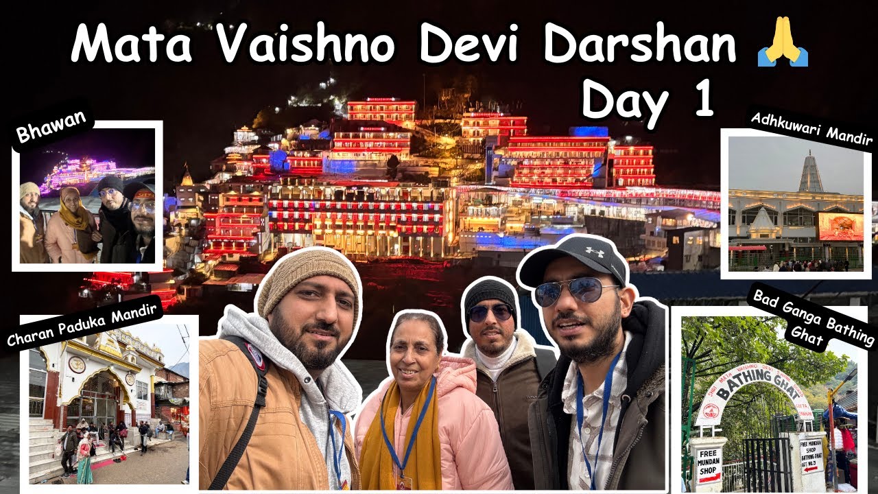 Mata Vaishno Devi Darshan 🙏🙏 !! Yatra Day 1 !!