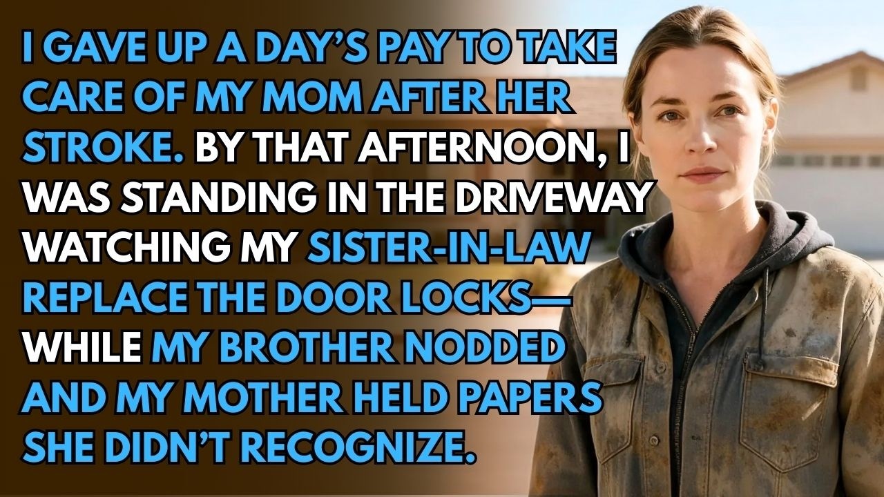 I Took an Unpaid Day Off for My Mom… Then My Sister-in-Law Changed the Locks