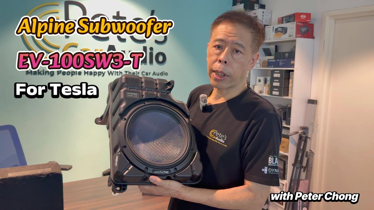Tesla Subwoofer Audio Upgrade