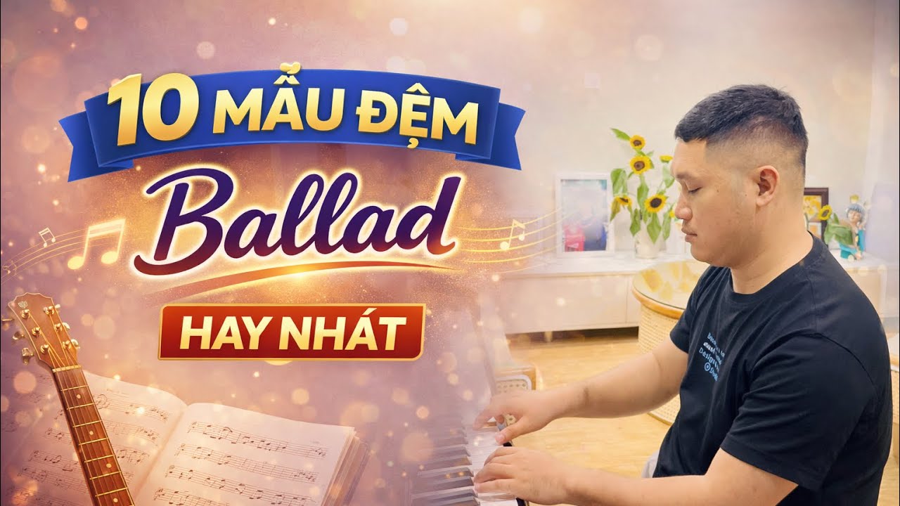Hướng Dẫn Đệm Hát Piano Điệu Ballad | Nhịp 2/4 - 4/4