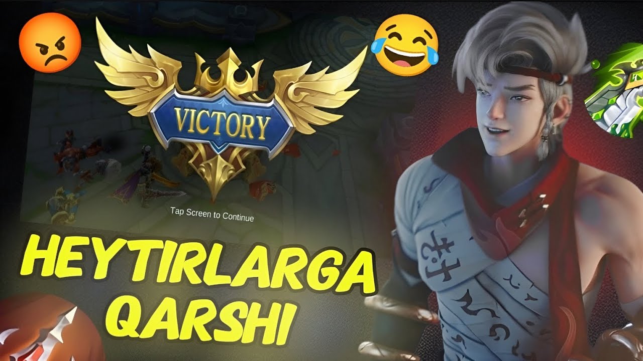 Heytirlarga qarshi Mobile legends O'zbekcha 