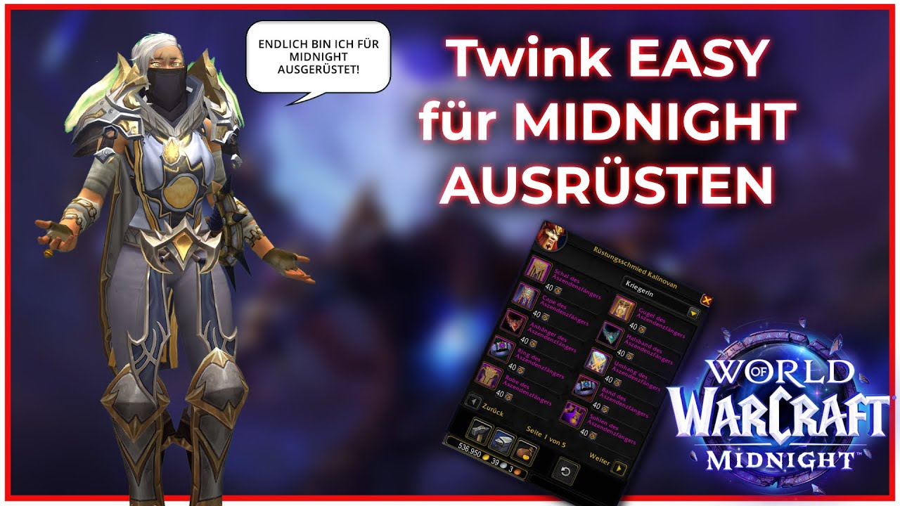 So EASY bereitest DU deinen Charakter für MIDNIGHT VOR I World of Warcraft Midnight