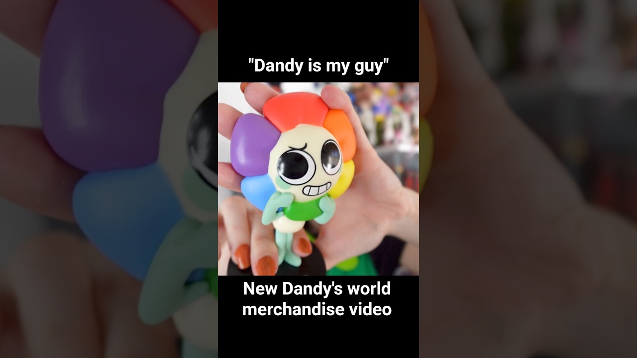 Новые фигурки из Dandy's World #dandysworld #roblox #cosplay #pebble #VEE #comiccon