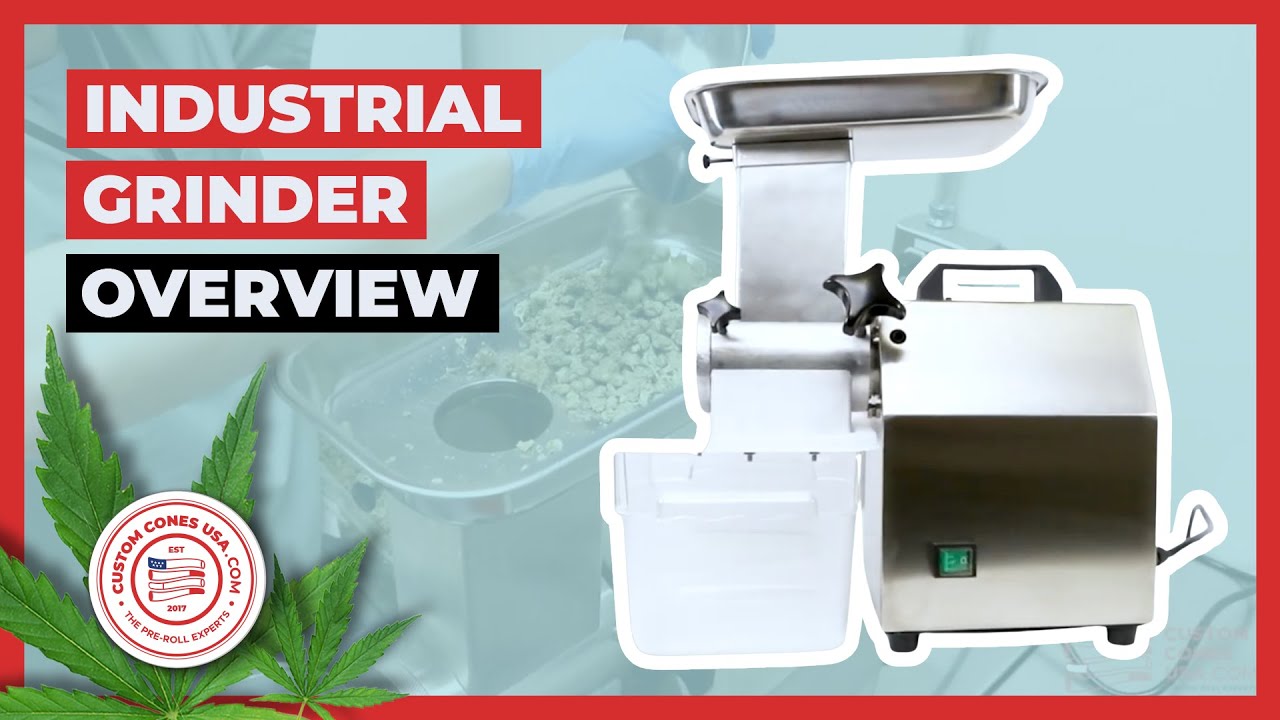 The Industrial Cannabis Grinder Machine for Pre-rolls