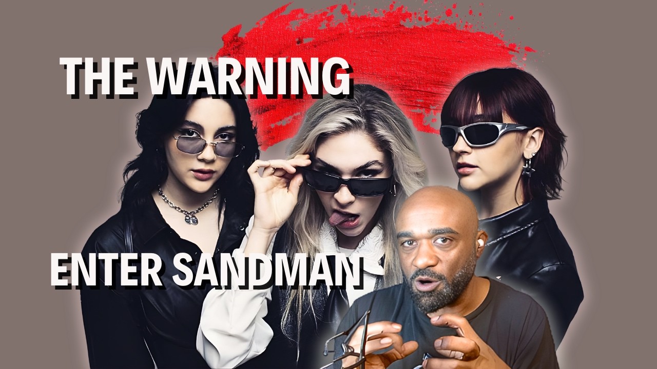 Реакция актёра на кавер The Warning на песню Metallica – Enter Sandman. Не ожидал такого.