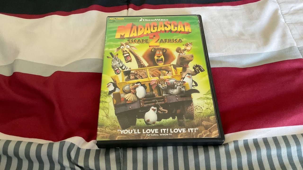 Opening to Madagascar: Escape 2 Africa 2009 DVD (Fullscreen version)