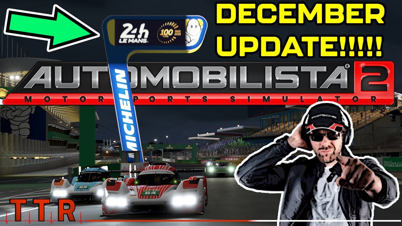 ЛЕ-МАН ПРИХОДИТ! — Последнее обновление Automobilista 2! — Декабрь 2023 г.