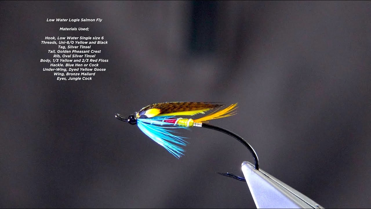 Tying the Logie (Low Water Salmon Fly) with Davie McPhail
