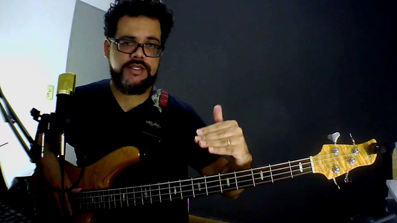 Hinos da harpa 15 Conversão Tutorial de Contrabaixo