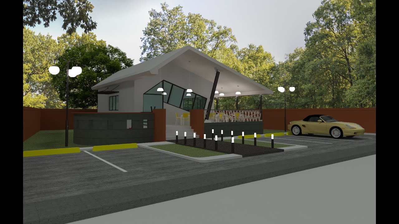 AUTOCAD 3D - COLOCANDO IMAGEN DE FONDO EN RENDER