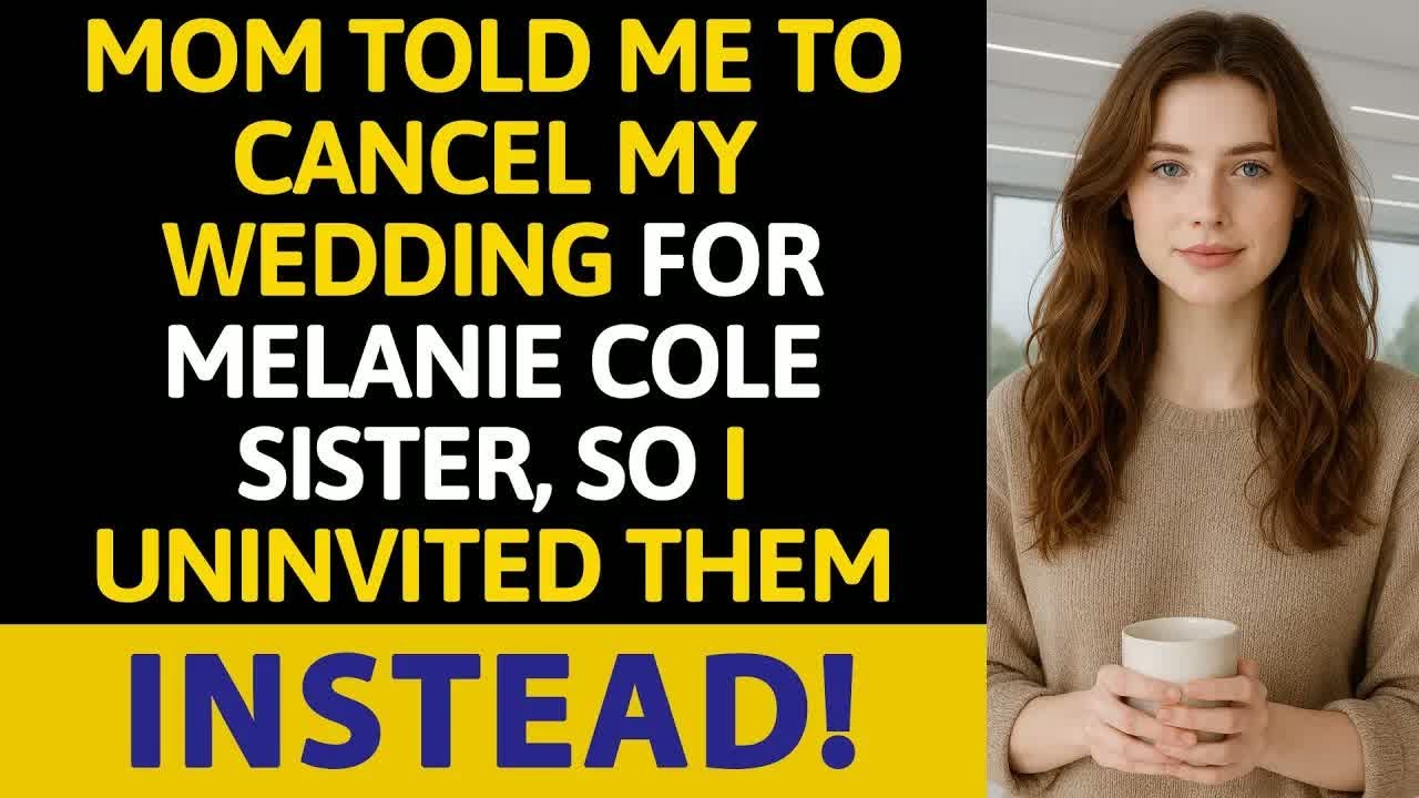 Mom Told Me to Cancel My Wedding for Melanie Cole Sister, So I Uninvited Them Instead!
