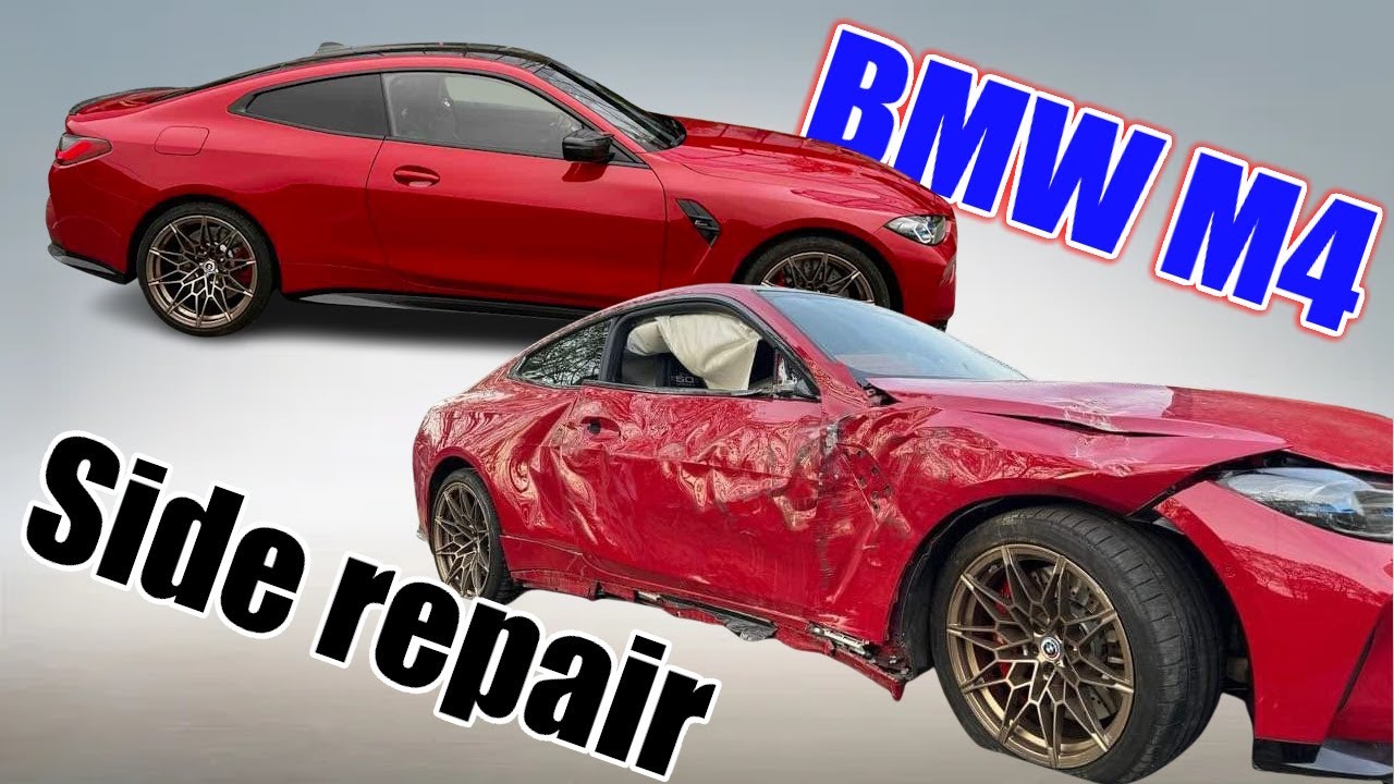 Side rebuilding of BMW M4 G82 | BMW M4 G82 Rebuild