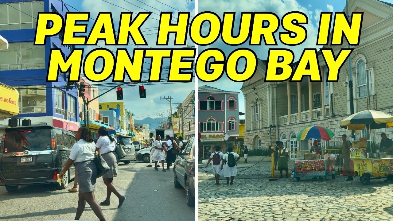Jamaica Street Life | Real People, Traffic, Vendors