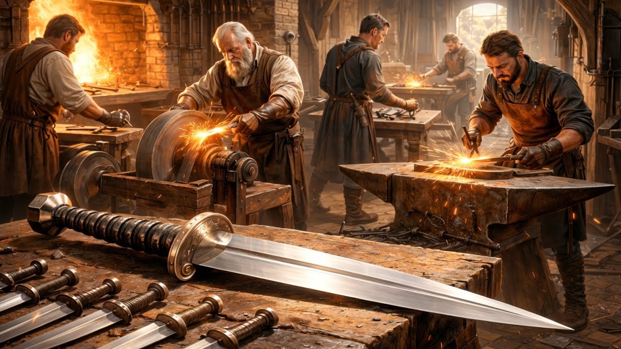 Inside Medieval Dagger Production: Why the Rondel Was Different from All Others (Full Process)