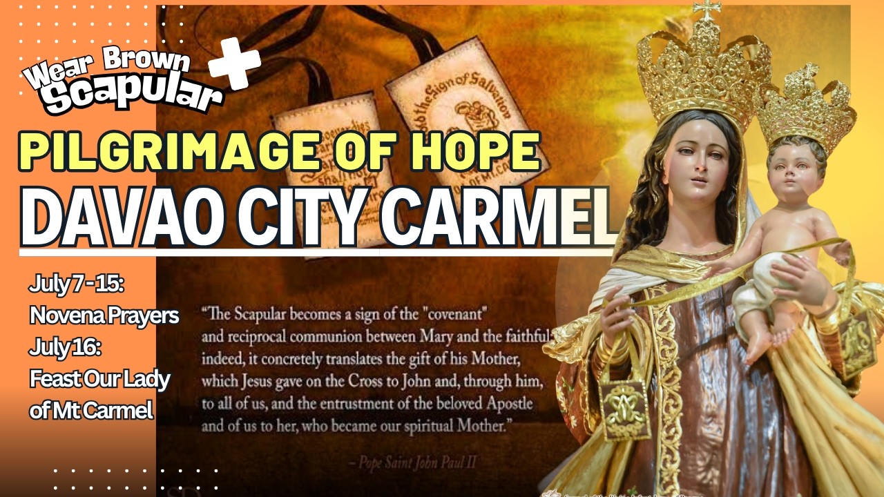 INTO CARMEL DAVAO CITY ❤️ WELCOME 2 A SACRED SPACE OF DEAR ONES, YOUNG HEARTS #immaculateheartofmary