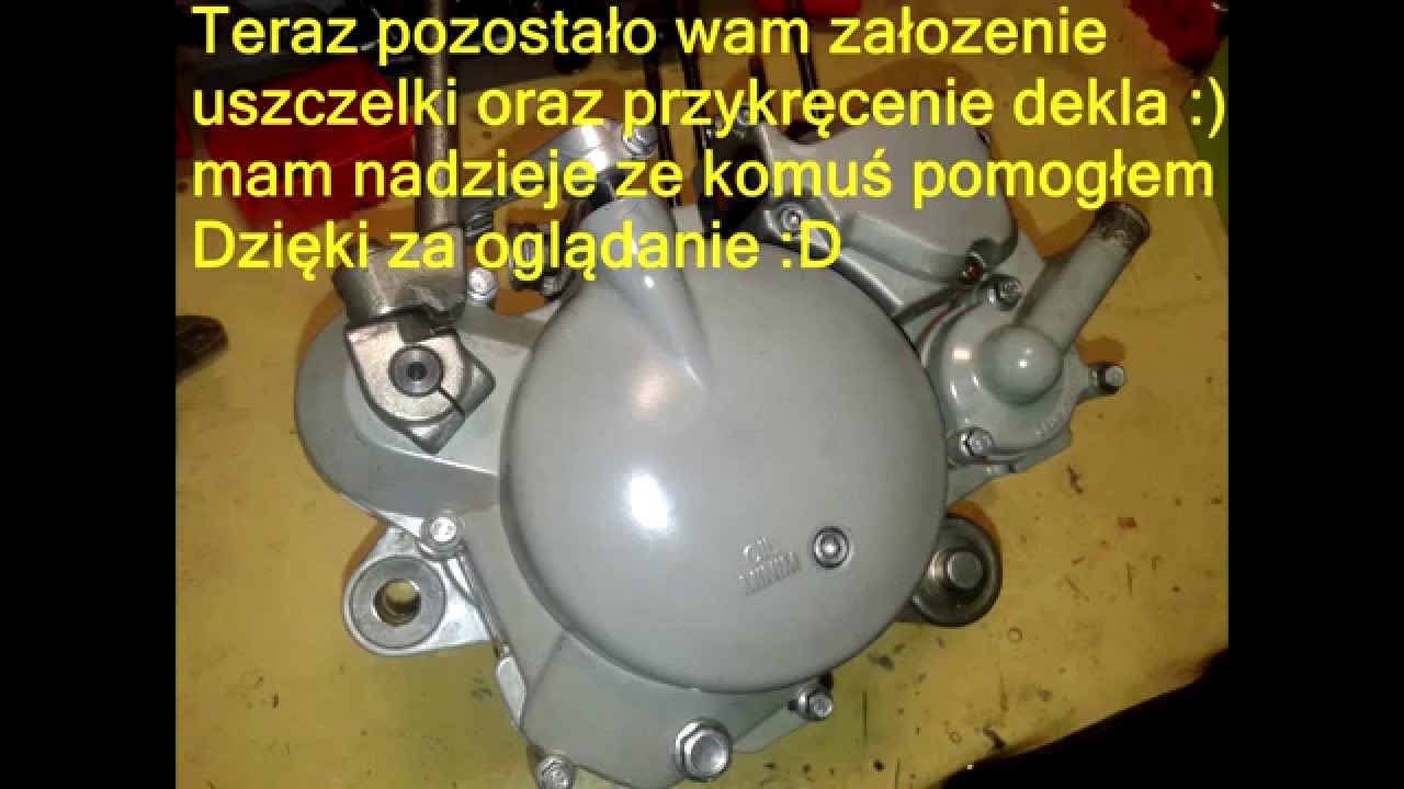 Poradnik składania sprzęgła Derbi Senda d50b0