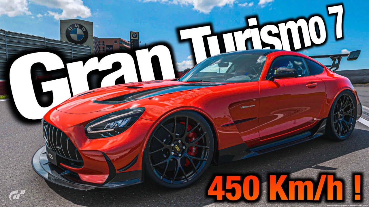 GRAN TURISMO 7 - Mercedes AMG GT Black Series Custom & Test : ELLE EST MONSTRUEUSE !