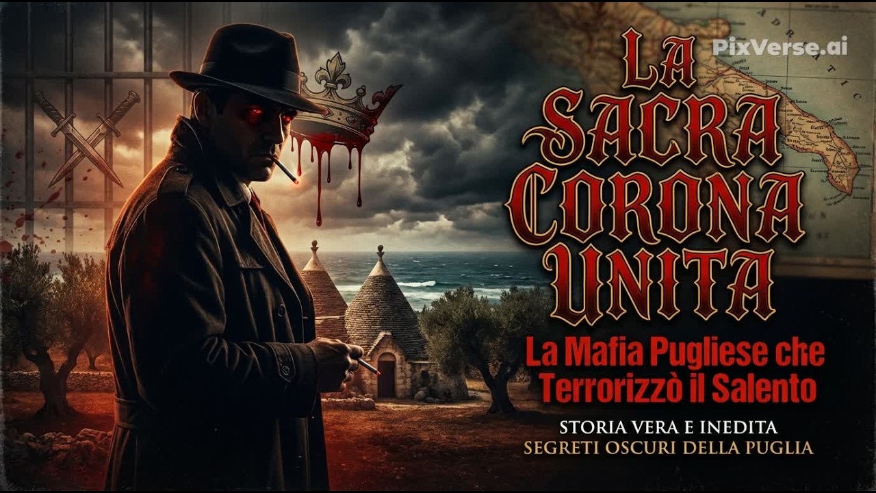 La Sacra Corona Unita: La Quarta Mafia Italiana che Terrorizz&ograve; la Puglia &ndash; Storia Vera e Inedita