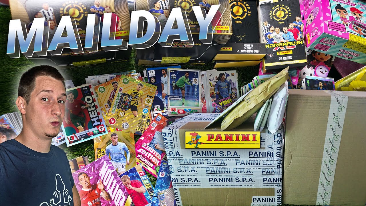 MAILDAY 273. Rész | Óriás 7KG Panini Csomag! Norbi Meglepetés Csomagja!