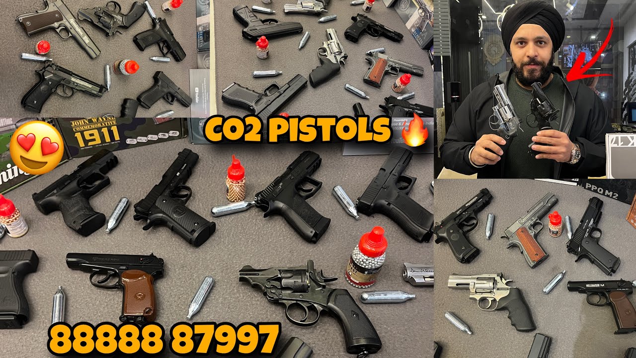 Cheapest Co2 Pistol & Revolver | Air Gun For Self defense, Home protection | Cash on Delivery