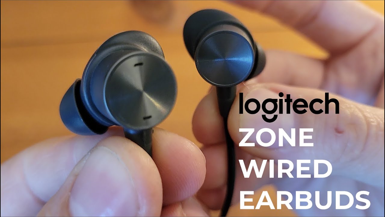 Logitech Zone Wired Earbuds Unboxing & Device Overview
