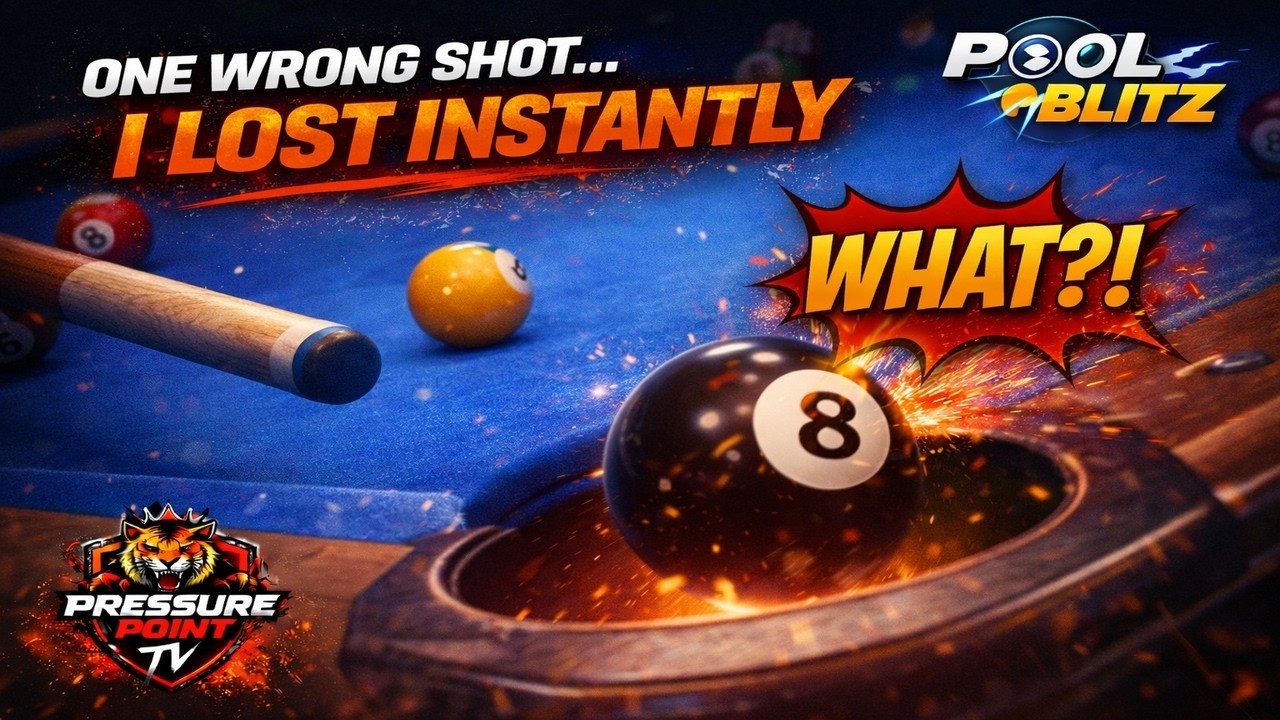 One Wrong Shot… I Lost Instantly | Pool Blitz