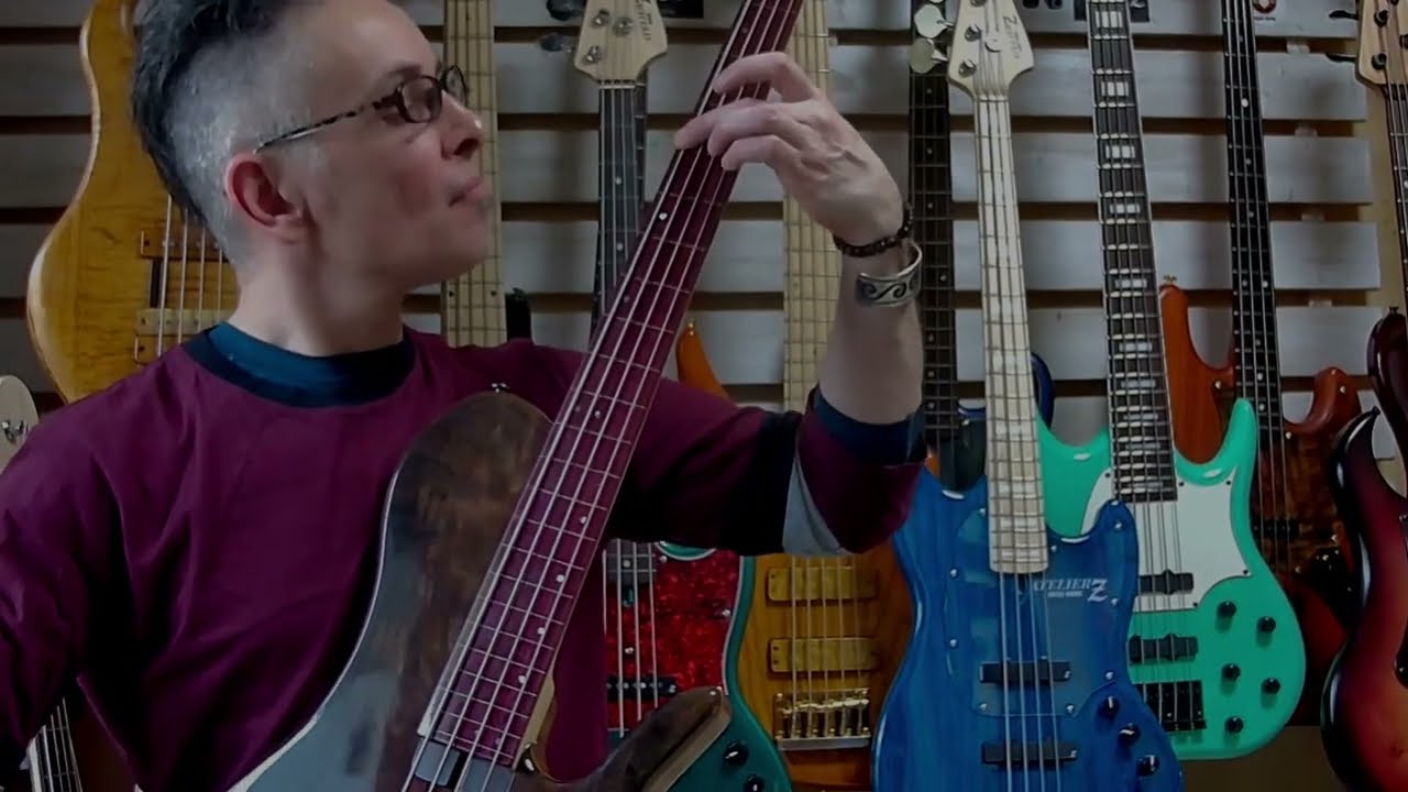 HIGH END BASS GUITAR: Kanade Weave SC4 Fretless Custom #soundcheck #bass #bassplayer #fretlessbass