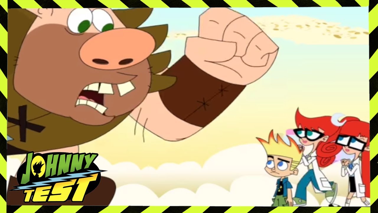 Johnny Test em Portugues | Johnny e o Beanstalk | DVD | HD | Desenho Animado | 605