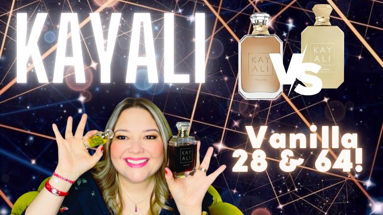 Kayali vanilla 28 🆚✨🥊 Kayali vanilla royale sugared patchouli 64!! #kayali 💛💛