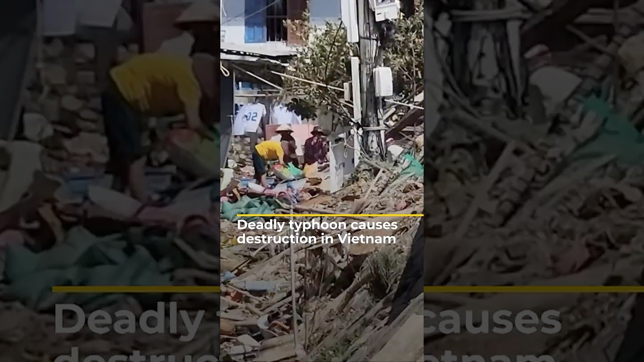 Deadly typhoon causes destruction in Vietnam