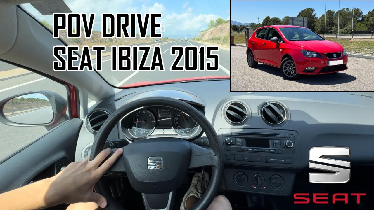 SEAT Ibiza 2015 1.6 tdi 90hp / POV Drive in Spain / Only Drive #4