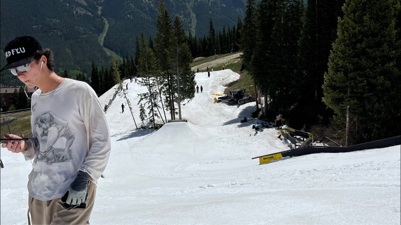 Live! Snowboarding at Copper Mt Hike Park Colorado USA 6/20/2025