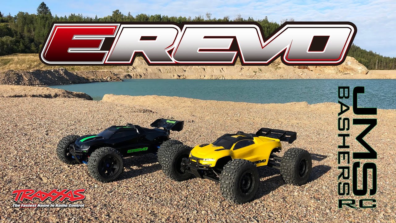 Traxxas E-Revo 1.0 and 2.0 Lake Pit Bash