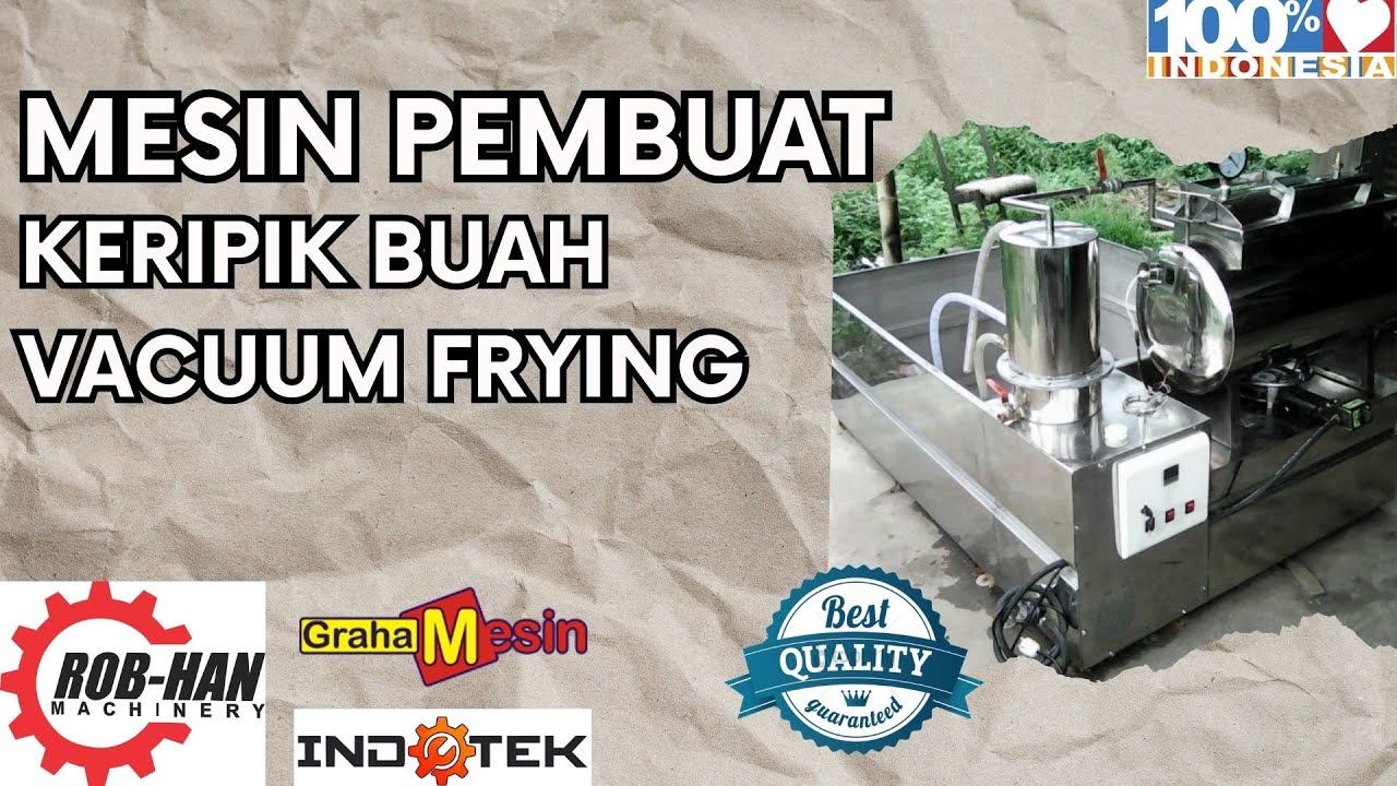 TRIAL MESIN PENGGORENG KERIPIK BUAH VACUUM FRYING 10 KG #mesinvacuumfrying #grahamesin