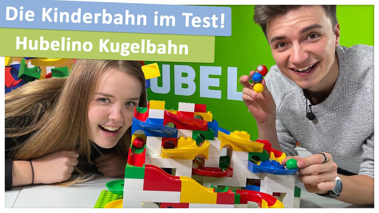 Hubelino Kugelbahn - aufgebaut und ausprobiert!