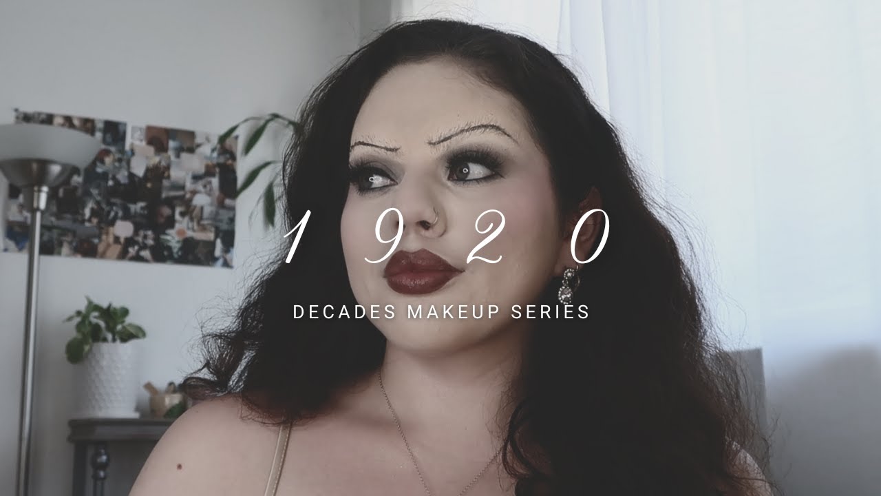 My attempt to a 1920's makeup look || Decades Makeup