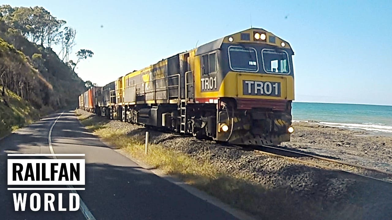 Tassie trains along beaches, level crossings and more | TasRail | Rail in Tasmania, Australia