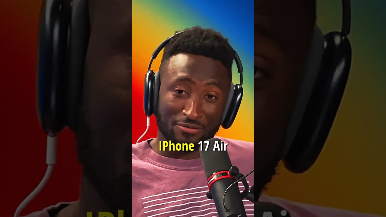 MKBHD: iPhone 17 Air is The Future 🤯📱#apple