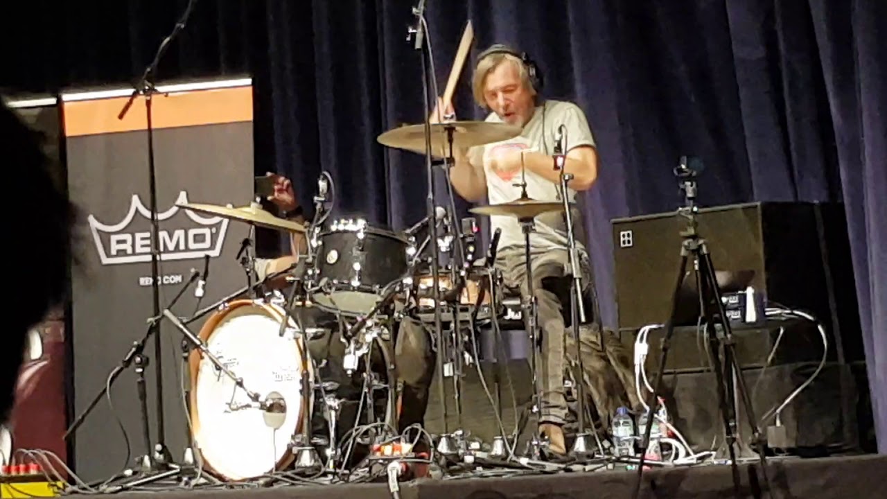 Ash Soan - 2018 London drum show