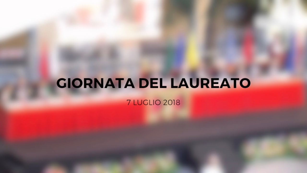 XXVIII Giornata del Laureato dell'Università di Pavia