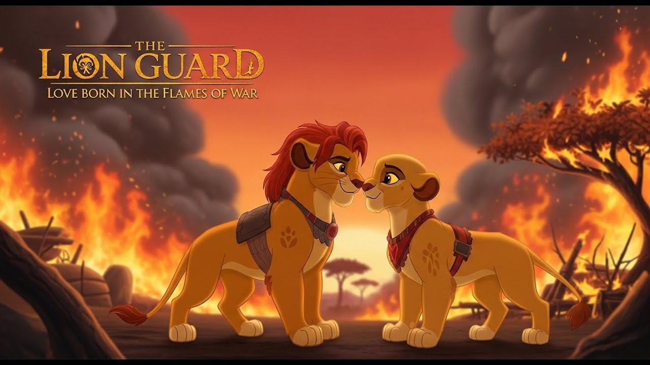 🦁🔥 The Lion Guard Love Born in the Flames of War