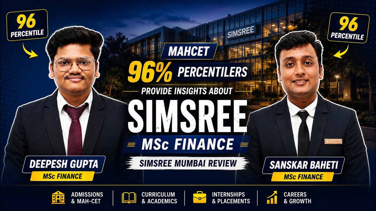 Is SIMSREE MSc Finance Worth It in 2026 | Better Than MBA/PGDM? | Admissions, Placements & ROI