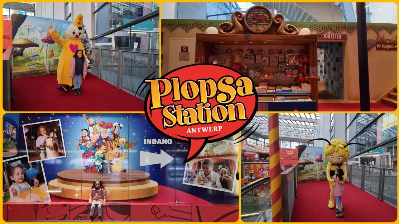 Plopsa Station Antwerpen op Nieuwjaarsdag