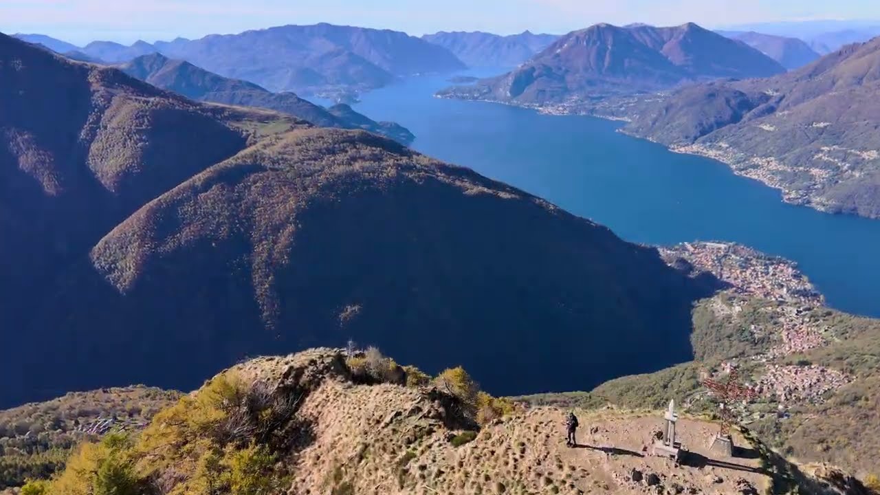 Monte Legnoncino 4K HDR Drone Video | Lake Como Aerial Cinematic Footage | DJI Air 3